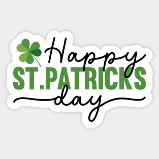 Happy St Patrick's Day Sticker